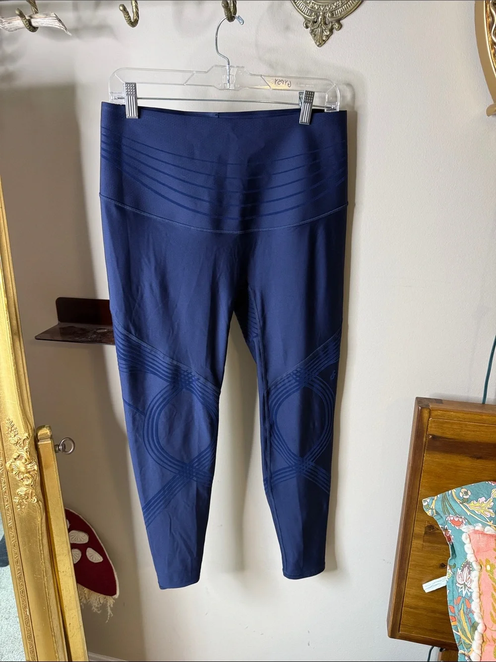 Fanka Body Sculpt Leggings 2.0 Navy Sz 14
